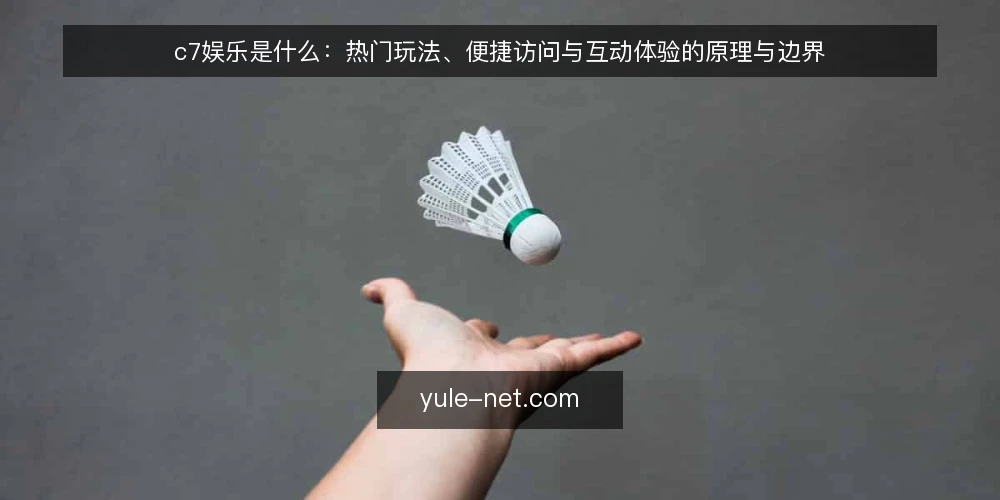 c7娱乐是什么:热门玩法、便捷访问与互动体验的原理与边界 — 先厘清概念:c7娱乐指什么 配图
